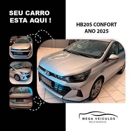 HYUNDAI HB20S 1.0 TGDI FLEX COMFORT PLUS AUTOMÁTICO HYUNDAI HB20S 1.0 TGDI FLEX COMFORT PLUS AUTOMÁTICO